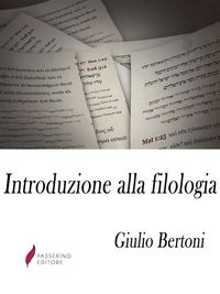 Produktbild: Introduzione alla filologia