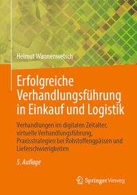 Produktbild: Erfolgreiche Verhandlungsf&uuml;hrung in Einkauf und Logistik