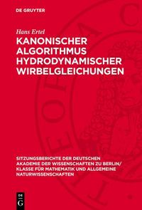 Produktbild: Kanonischer Algorithmus hydrodynamischer Wirbelgleichungen