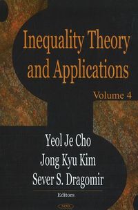 Produktbild: Inequality Theory & Applications