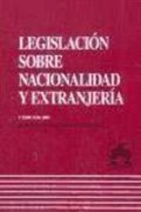 Produktbild: Legislaci&oacute;n sobre nacionalidad y extranjer&iacute;a