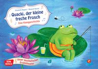 Produktbild: Quacki, der kleine freche Frosch. Kamishibai Bildkartenset