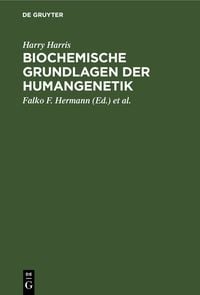 Produktbild: Biochemische Grundlagen der Humangenetik