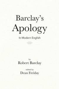 Produktbild: Barclay's Apology in Modern English