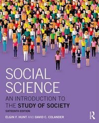 Produktbild: Social Science: An Introduction to the Study of Society