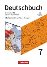Produktbild: Deutschbuch Gymnasium - Nordrhein-Westfalen - 2019 - 7. Klasse - Arbeitsheft mit interaktiven Übungen online