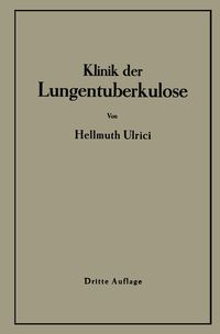Produktbild: Klinik der Lungentuberkulose