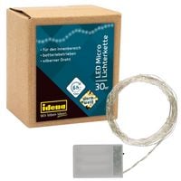 Produktbild: Idena Lichterkette 30 LED warmwei&szlig; 6h Timer 3,2m