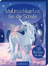 Produktbild: Mutmachkarten f&uuml;r die Schule &ndash; Einhorn