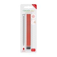 Produktbild: Legami 3x Ersatzmine f&uuml;r l&ouml;schbaren Gelstift - Rot