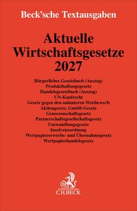 Produktbild: Aktuelle Wirtschaftsgesetze 2027