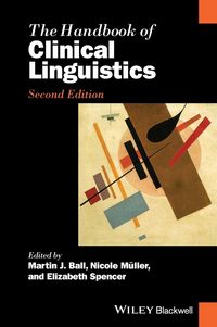 Produktbild: Handbook of Clinical Linguistics