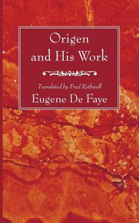 Produktbild: Origen and His Work