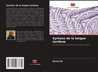 Produktbild: Syntaxe de la langue ourdoue