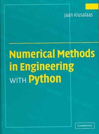Produktbild: Kiusalaas, J: Numerical Methods in Engineering with Python