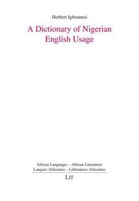 Produktbild: A Dictionary of Nigerian English Usage