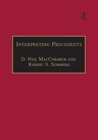 Produktbild: Interpreting Precedents