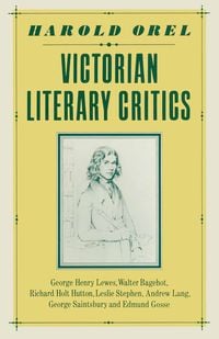 Produktbild: Victorian Literary Critics