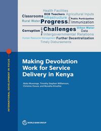 Produktbild: Making Devolution Work for Service Delivery in Kenya