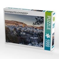 Produktbild: Sonnenuntergang mit Blick auf Annaberg-Buchholz (Puzzle)
