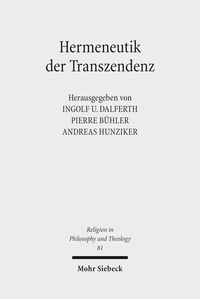 Produktbild: Hermeneutik der Transzendenz