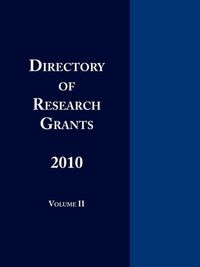 Produktbild: Directory of Research Grants 2010 Volume 2