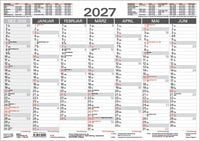 Produktbild: Tafelkalender A4 2027