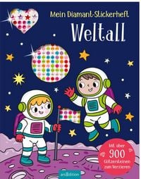 Produktbild: Mein Diamant-Stickerheft &ndash; Weltall