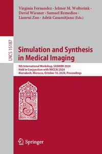 Produktbild: Simulation and Synthesis in Medical Imaging