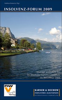 Produktbild: Insolvenz-Forum 2009