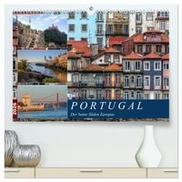 Produktbild: Portugal, der bunte S&uuml;den Europas (hochwertiger Premium Wandkalender 2026 DIN A2 quer), Kunstdruck in Hochglanz