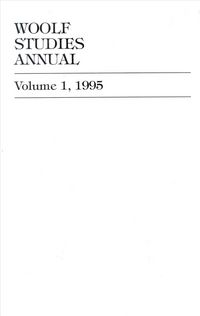 Produktbild: Hussey, M: Woolf Studies Annual 1995