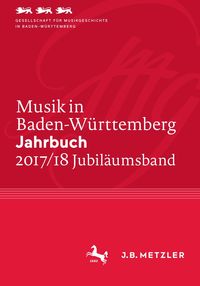 Produktbild: Musik in Baden-Württemberg. Jahrbuch 2017/18