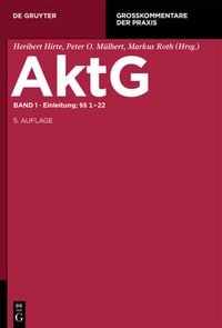 Produktbild: Aktiengesetz / Einleitung; &sect;&sect; 1-22
