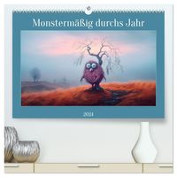 Bild vom Artikel Monstermäßig durchs Jahr (hochwertiger Premium Wandkalender 2024 DIN A2 quer), Kunstdruck in Hochglanz vom Autor Bettina Dittmann