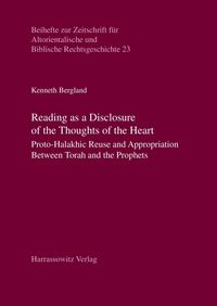 Produktbild: Reading as a Disclosure of the Thoughts of the Heart