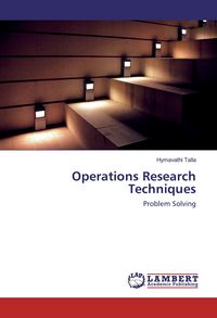 Produktbild: Operations Research Techniques