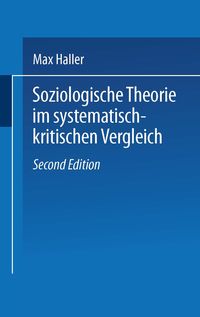 Produktbild: Soziologische Theorie im systematisch-kritischen Vergleich