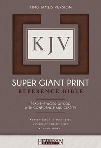 Produktbild: KJV Super Giant Print Bible