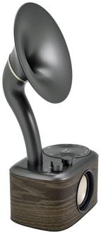 Produktbild: Sangean WR-45 Black Tischradio UKW AUX, Bluetooth&reg; wiederaufladbar Schwarz