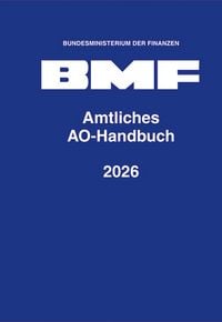 Produktbild: Amtliches AO-Handbuch 2026