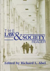 Produktbild: The Law and Society Reader