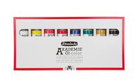 Produktbild: Schmincke Akademie &Ouml;l color, Kartonset, 8 x 60 ml Tuben