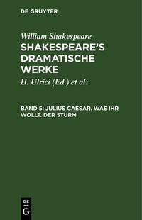Produktbild: Julius Caesar. Was ihr wollt. Der Sturm