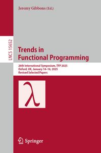 Produktbild: Trends in Functional Programming