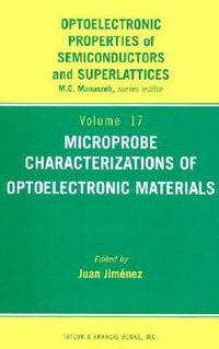 Produktbild: Jimenez, J: Microprobe Characterization of Optoelectronic Ma