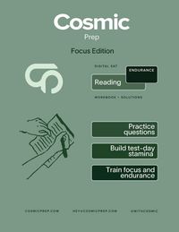 Produktbild: Cosmic Prep Digital SAT Reading Bonus Book Endurance Edition