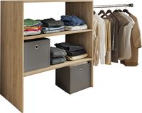 Produktbild: Offener Kleiderschrank Dachschr&auml;gen Regal Dacho ll