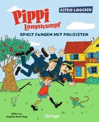 Produktbild: Pippi Langstrumpf spielt Fangen mit Polizisten