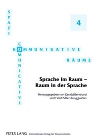 Produktbild: Sprache im Raum &ndash; Raum in der Sprache